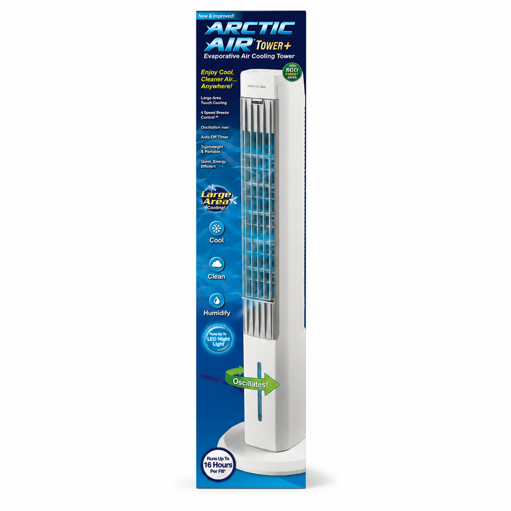 Arctic Air Tower+ Evaporative Cooler | 150 CFM