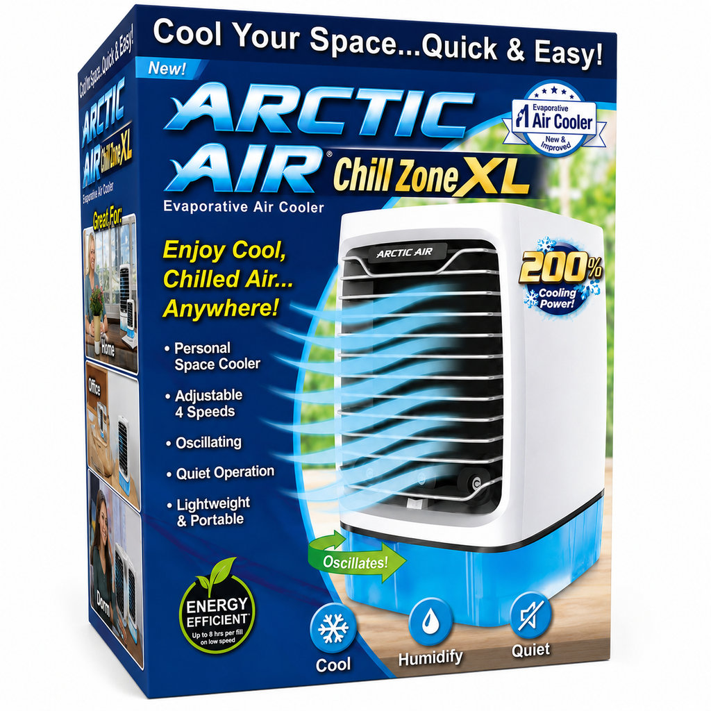 Arctic Air Hydro-Chill Evaporative Cooler | 100 Sq. Ft.  5 CFM