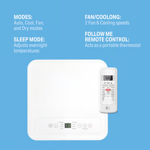Perfect Aire 8,500 BTU Portable Air Conditioner | 6,000 SACC with Remote