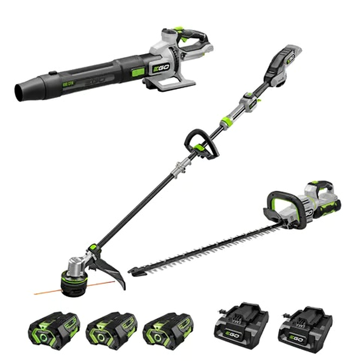 EGO Power+ 56V Outdoor Power Equipment 3-Tool Bundle