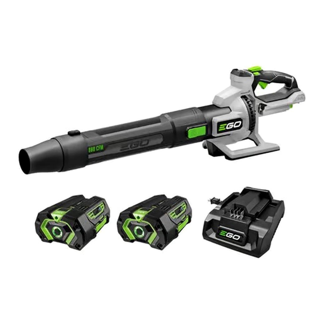 EGO Power+ LB8803-2 880 CFM 200 MPH 56V Cordless Leaf Blower Kit