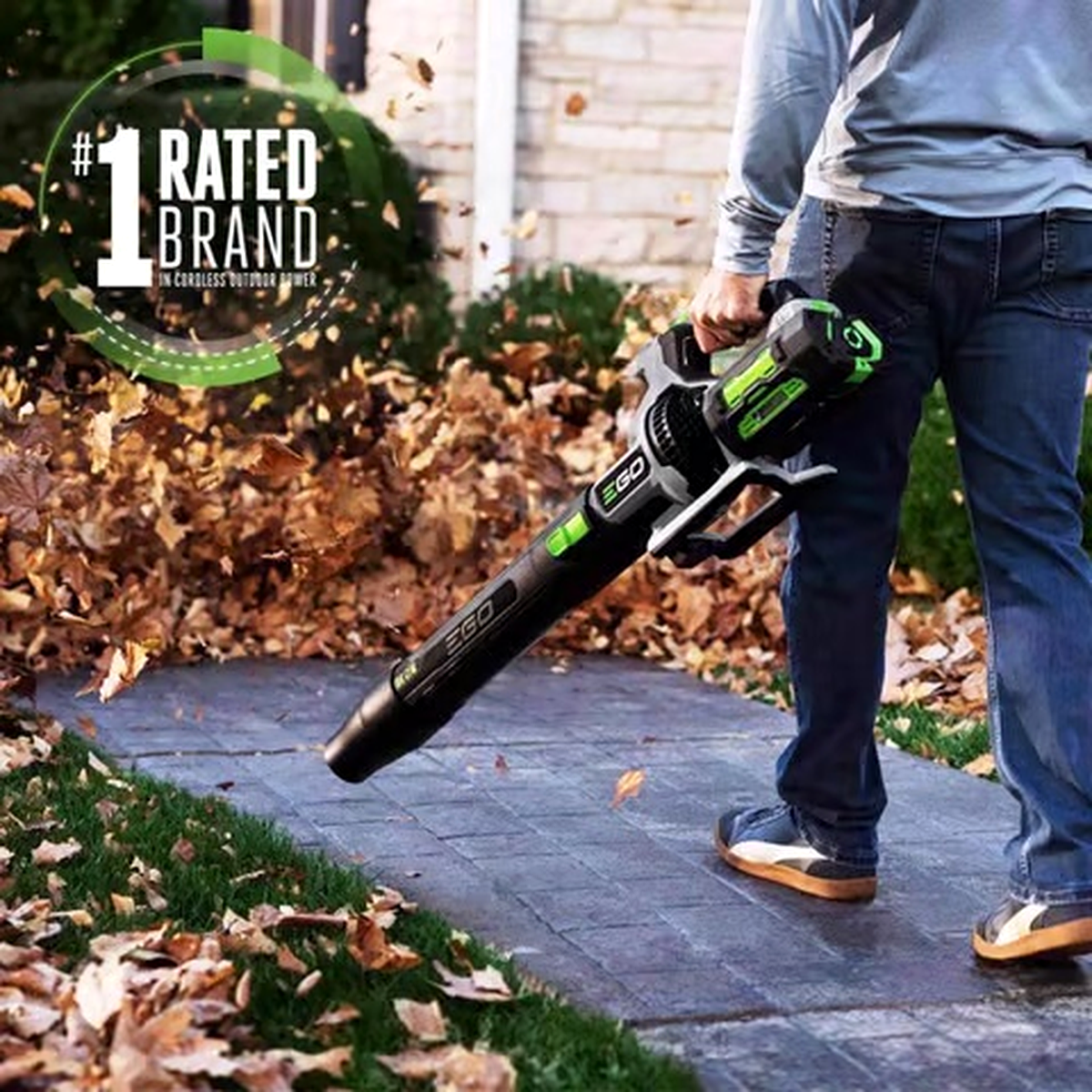 EGO Power+ LB8803-2 880 CFM 200 MPH 56V Cordless Leaf Blower Kit