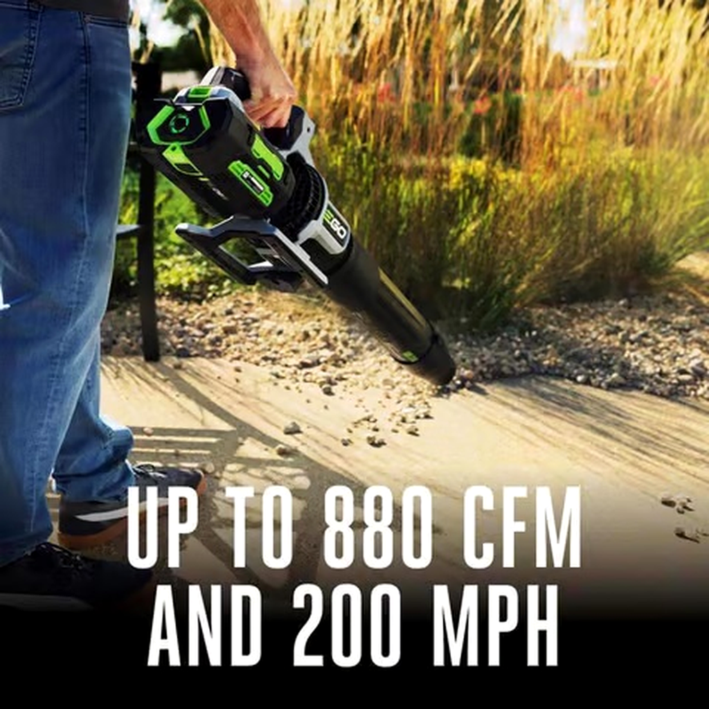 EGO Power+ LB8803-2 880 CFM 200 MPH 56V Cordless Leaf Blower Kit