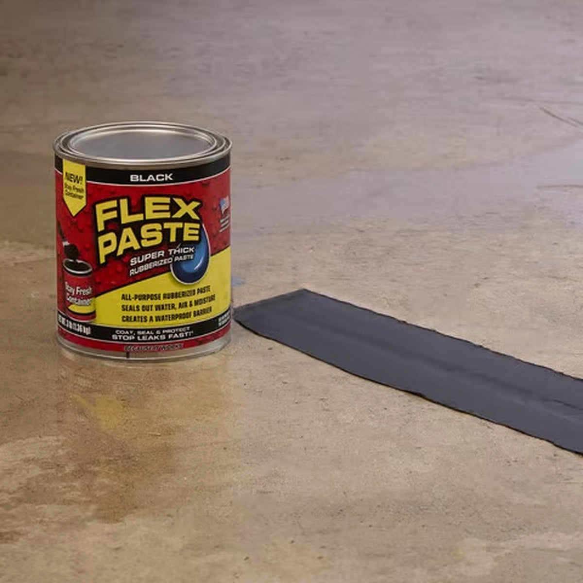 Flex Paste Black Rubberized Paste – 26 fl. oz.