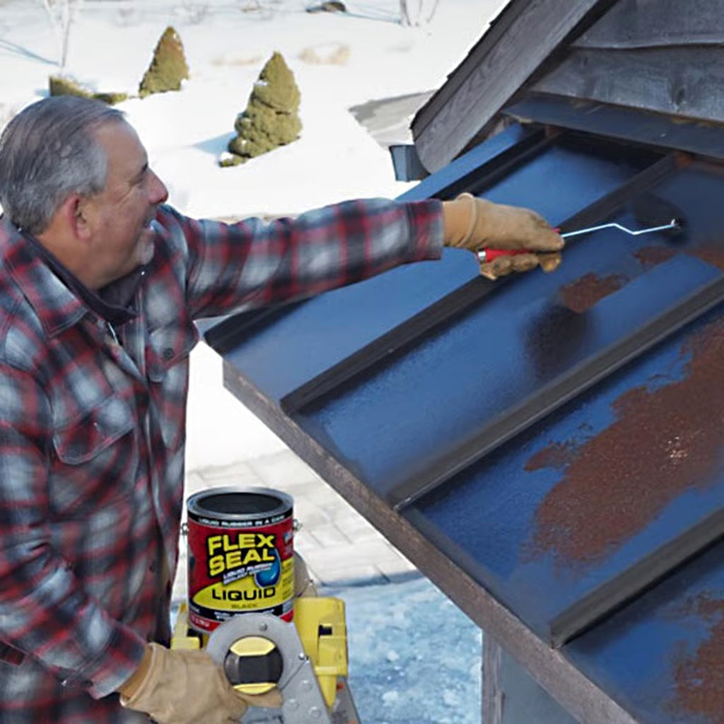 Flex Seal Black Liquid Rubber Sealant Coating — 128 fl. oz. (1 Gallon)