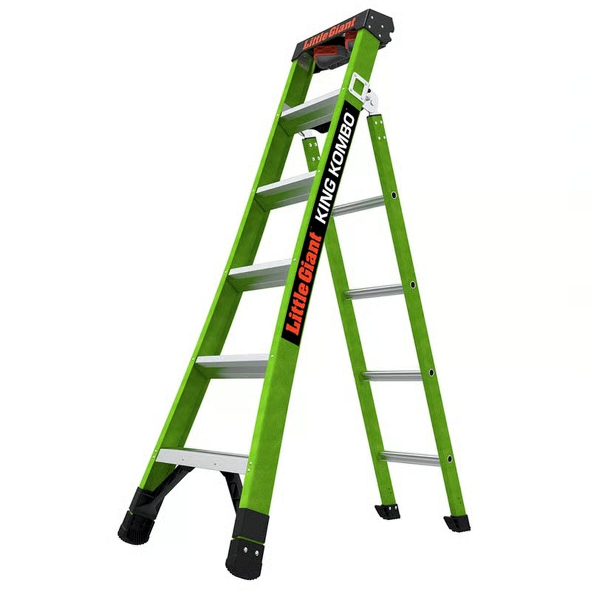 Little Giant King Kombo Professional 2.0 Fiberglass 3-in-1 Multi-Position Ladder
