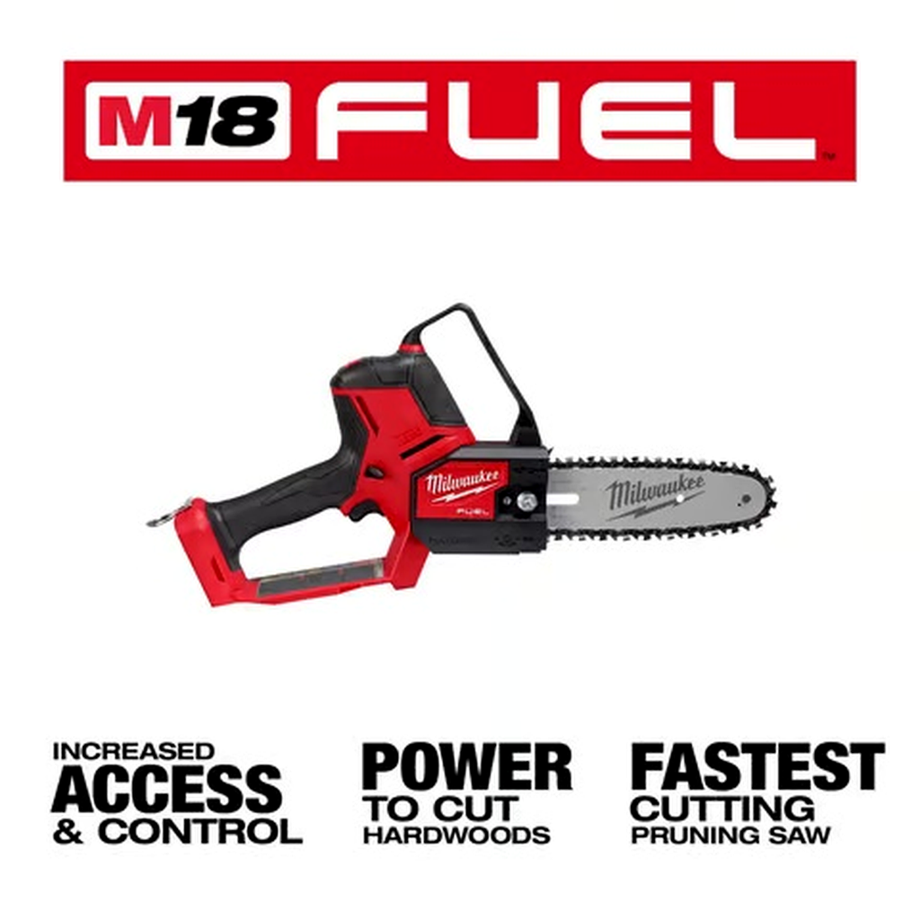 Milwaukee M18 FUEL HATCHET 8" Pruning Saw with 8Ah Battery Pack
