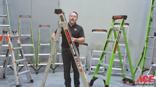Little Giant King Kombo Professional 2.0 Fiberglass 3-in-1 Multi-Position Ladder